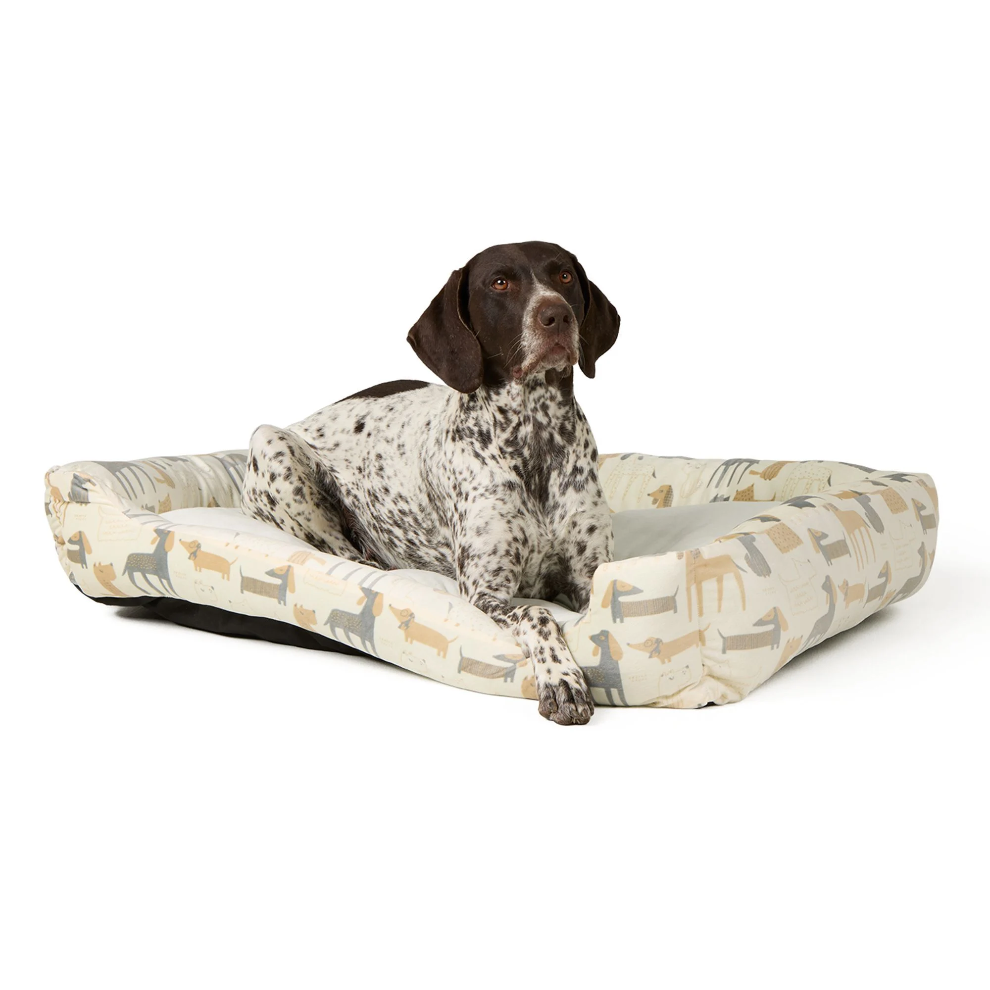 img_1761379055595_749_Jhh6XyPmr.webp Top Paw® Print Cuddler Dog Bed - Image 1