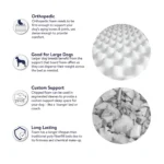 Top Paw® Sherpa Couch Dog Bed - Image 4