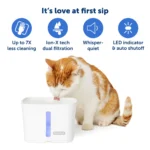 PetSafe® Viva Pet Water Fountain - 1.8L/64 oz - Filters Included - Image 3
