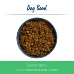 Top Paw® Novelty Dog Faces Stainless Steel Dog Bowl - Image 2
