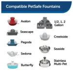 PetSafe® Drinkwell Replacement Foam Water Fountain Filters for Water Dispensers - 2 Pack - Image 2