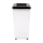 Top Paw® Plastic Food Storage Container with Dual-Sided Lid and Built-In Scoop, BPA-Free - Image 2