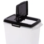 Top Paw® Plastic Food Storage Container with Dual-Sided Lid and Built-In Scoop, BPA-Free - Image 3