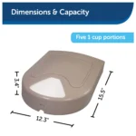 PetSafe® 5 Meal Pet Food Dispenser - Dry or Semi-Moist Pet Food - Image 6