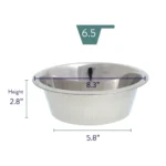 Top Paw® Stainless Steel Dog Bowl - Image 2