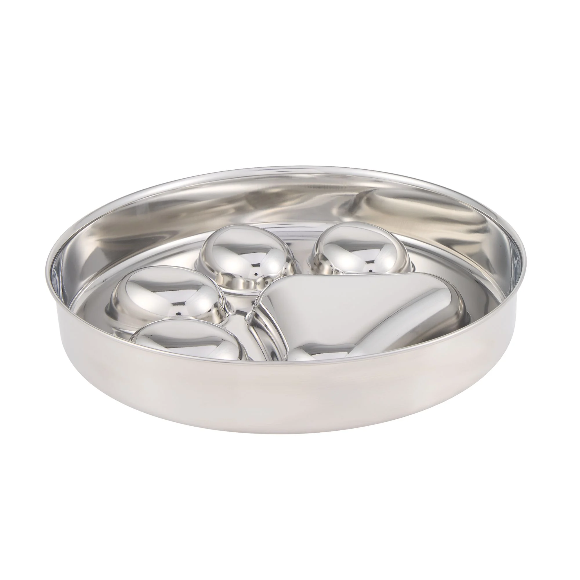 img_1761380373277_57__AbxMO5-l.webp Top Paw® Stainless Steel Slow Feeder Dog Bowl - Image 1