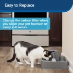 PetSafe® Drinkwell Replacement Carbon Filters - Ceramic Water Fountain Filters - 4-Pack - Image 5