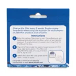 PetSafe® Drinkwell Replacement Carbon Filters - Ceramic Water Fountain Filters - 4-Pack - Image 6