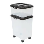 Top Paw® Stackable Storage Containers - 2 Containers & 2 Scoops