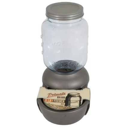 Petmate® Mason Jar Replenishing Pet Waterer
