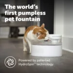 PetSafe® Outlast Pumpless Hydropspin Water Fountain 90 oz - Water Filter Included - Image 2