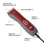 KONG 3-Speed Grooming Clipper Kit - Image 4