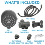 Oxygenics, PawSpa, SuperWashPro 3 Setting Pet Washer - Image 9