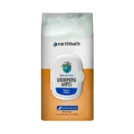 Earthbath Oatmeal & Aloe, Vanilla & Almond Grooming Wipes for Pets - XL Towels - 100ct