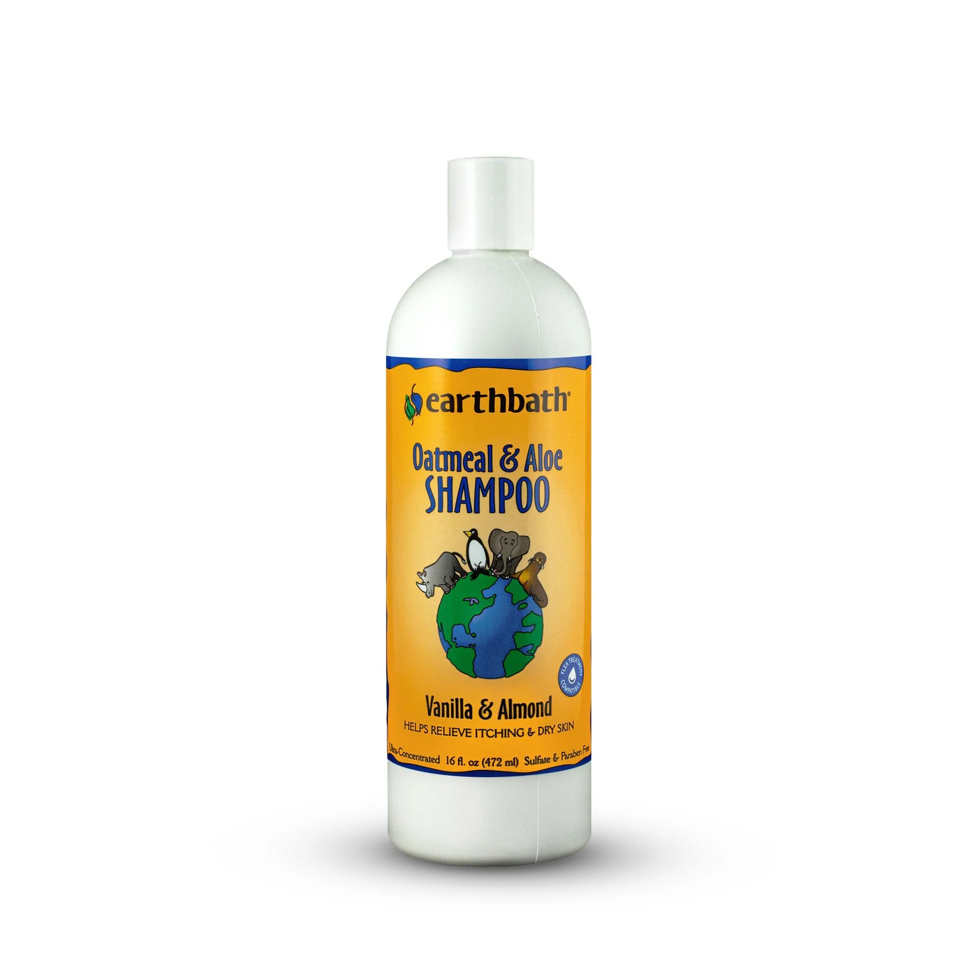img_1761381438876_792_aMUT5-w69.webp earthbath® Oatmeal & Aloe Pet Shampoo - Vanilla & Almond - Image 1
