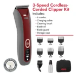 KONG 3-Speed Corded-Cordless Clipper Kit - Image 5