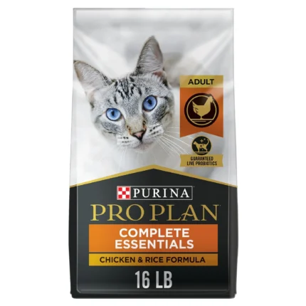 Purina® Pro Plan Complete Essentials Adult Dry Cat Food - Chicken & Rice, With Probiotics