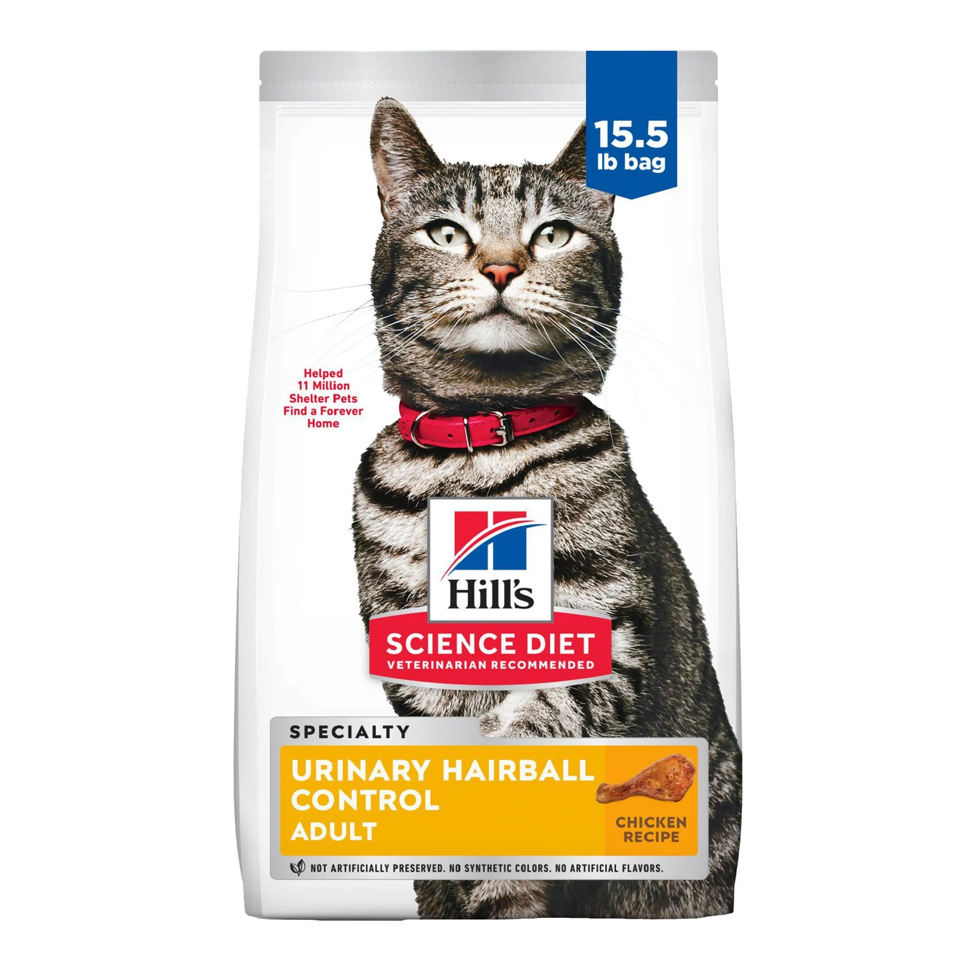 img_1761531486624_756_jG4goW1-r.webp Hill's® Science Diet® Urinary Hairball Control Adult Dry Cat Food - Chicken - Image 1