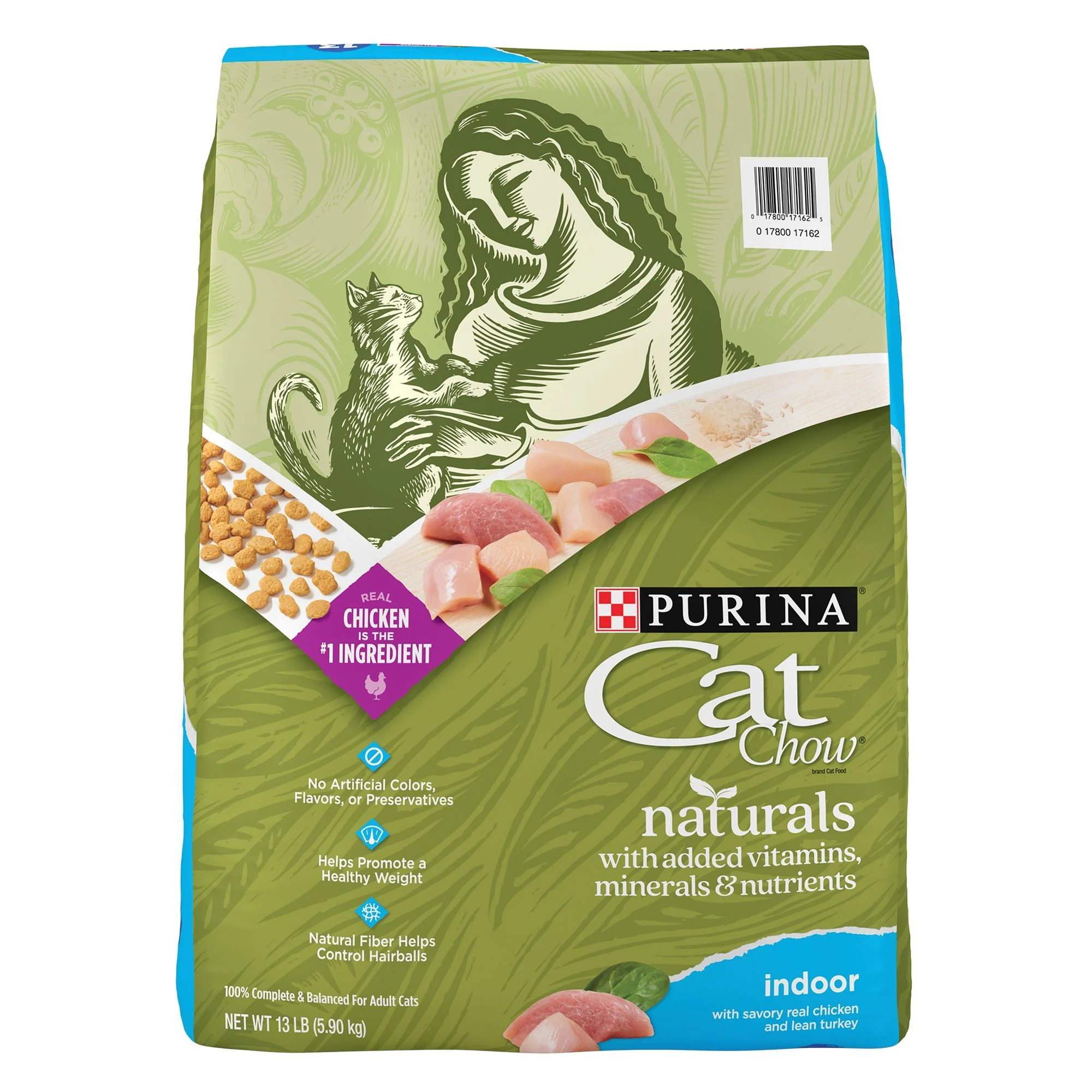 img_1761531949865_431_IjRXtN_mK.webp Purina® Cat Chow® Naturals Adult Cat Dry Food - Chicken, Natural, No Artificial Flavors - Image 1