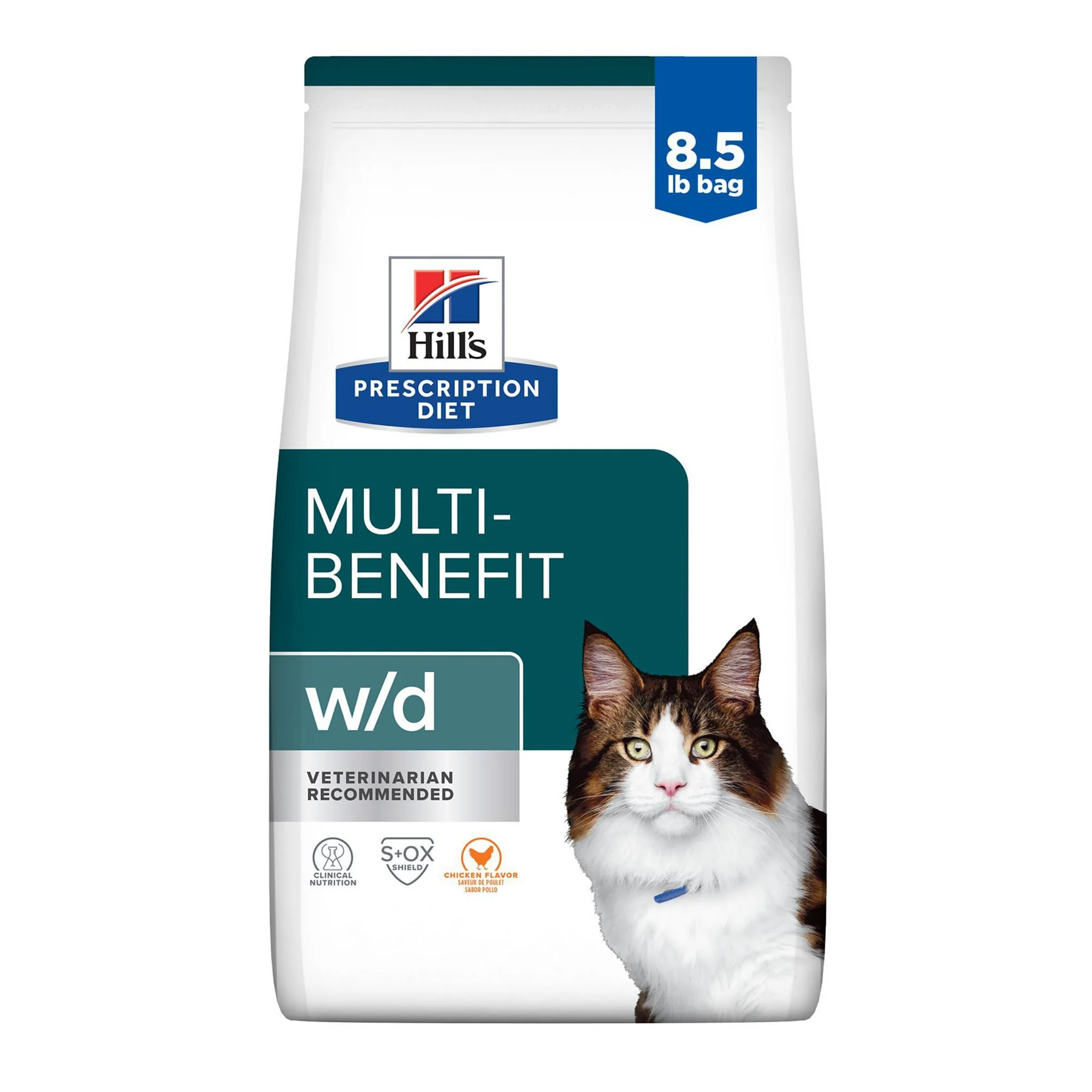 img_1761532013957_795_FJEI_P8_x.webp Hill's® Prescription Diet w/d Multi-Benefit Digestive/Weight/Glucose/Urinary Management Dry Cat Food - Image 1
