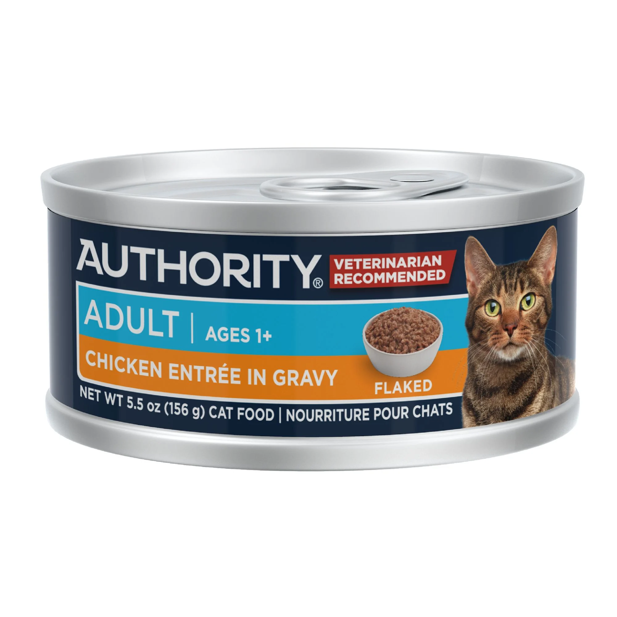 img_1761532274417_914_SzaRZ8wm0.webp Authority® Everyday Health Adult Cat Wet Food - 5.5 Oz, Flaked in Gravy - Image 1