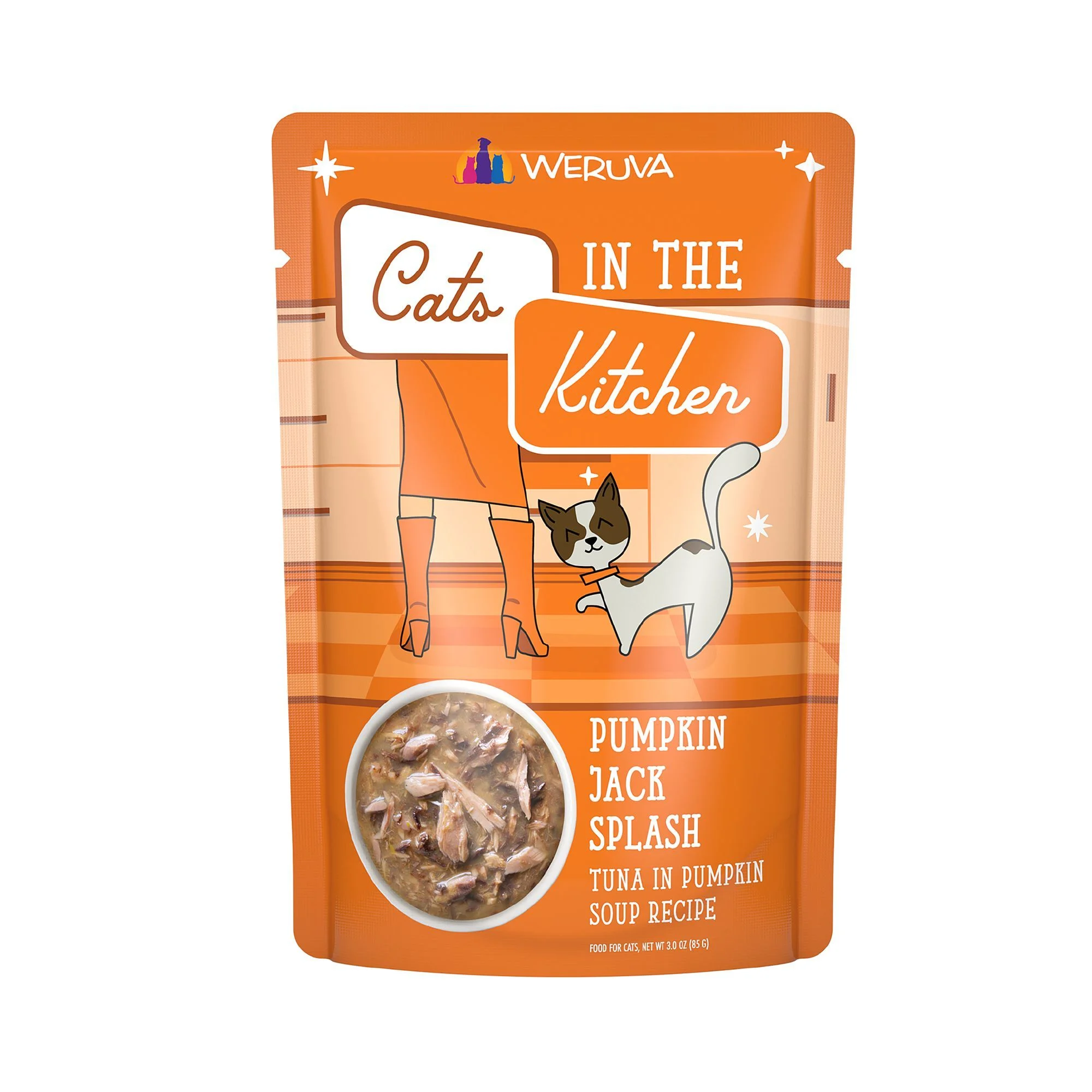 img_1761532326538_83_2LKSaQJQI.webp Cats in the Kitchen Originals Wet Cat Food - 3 oz, Flaked in Pumpkin Soup - Image 1
