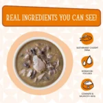 Cats in the Kitchen Originals Wet Cat Food - 3 oz, Flaked in Pumpkin Soup - Image 4