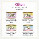 Fancy Feast® Kitten Classic Pate Wet Cat Food - Variety Pack, 3 Oz, 24 Count, Real Milk - Image 4