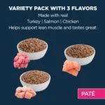 Authority® Everyday Health Indoor Kitten Cat Wet Food - Variety Pack, 12 CT, 36 OZ - Image 3