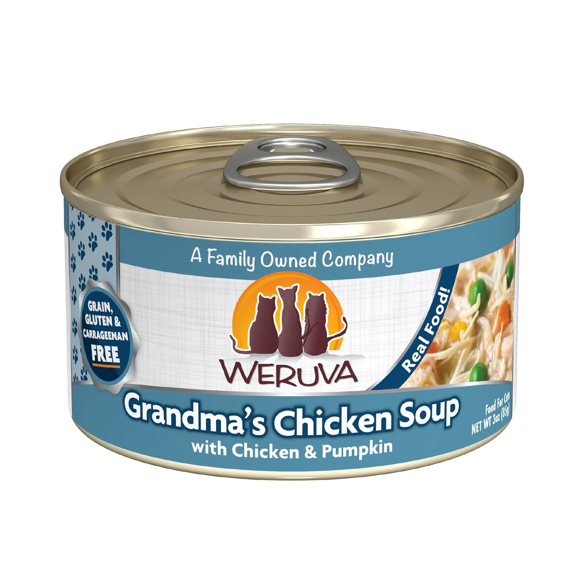 img_1761532429004_101_pT7ifHhos.webp Weruva Classics Wet Cat Food - Shreds in Pumpkin Soup, 3 OZ - Image 1