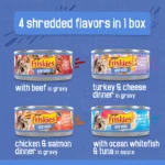 Friskies® Shreds Adult Cat Wet Food - Variety Pack, 5.5 Oz - Image 4