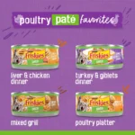 Friskies® Poultry Pate Adult Cat Wet Food - Variety Pack, 5.5 Oz, 32 Count - Image 4