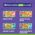 Friskies® Seafood & Chicken Pate Adult Cat Wet Food - Variety Pack, 5.5 Oz, 48 Count - Image 4