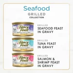 Fancy Feast® All Life Stages Cat Wet Food - Grilled, Seafood, Variety Pack, 3 OZ - Image 3
