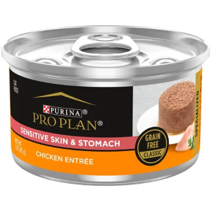 Purina Pro Plan Sensitive Skin & Stomach Adult Wet Cat Food - Corn Free, No Artificial Colors, 3 Oz