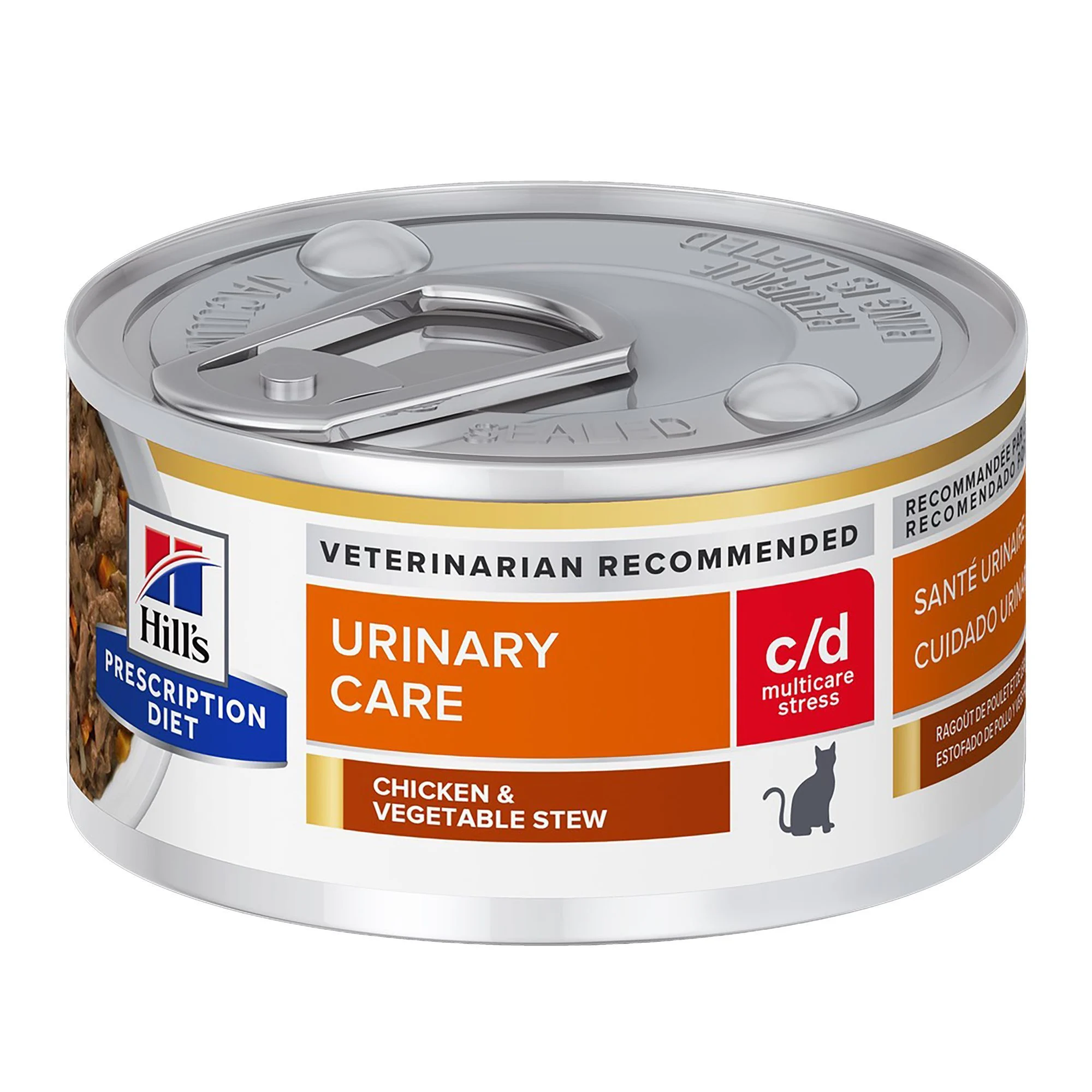 img_1761533465115_591_qt12V2k6s.webp Hill's® Prescription Diet® c/d Multicare Urinary Care Stress Cat Food - Chicken & Vegetable Stew - Image 1