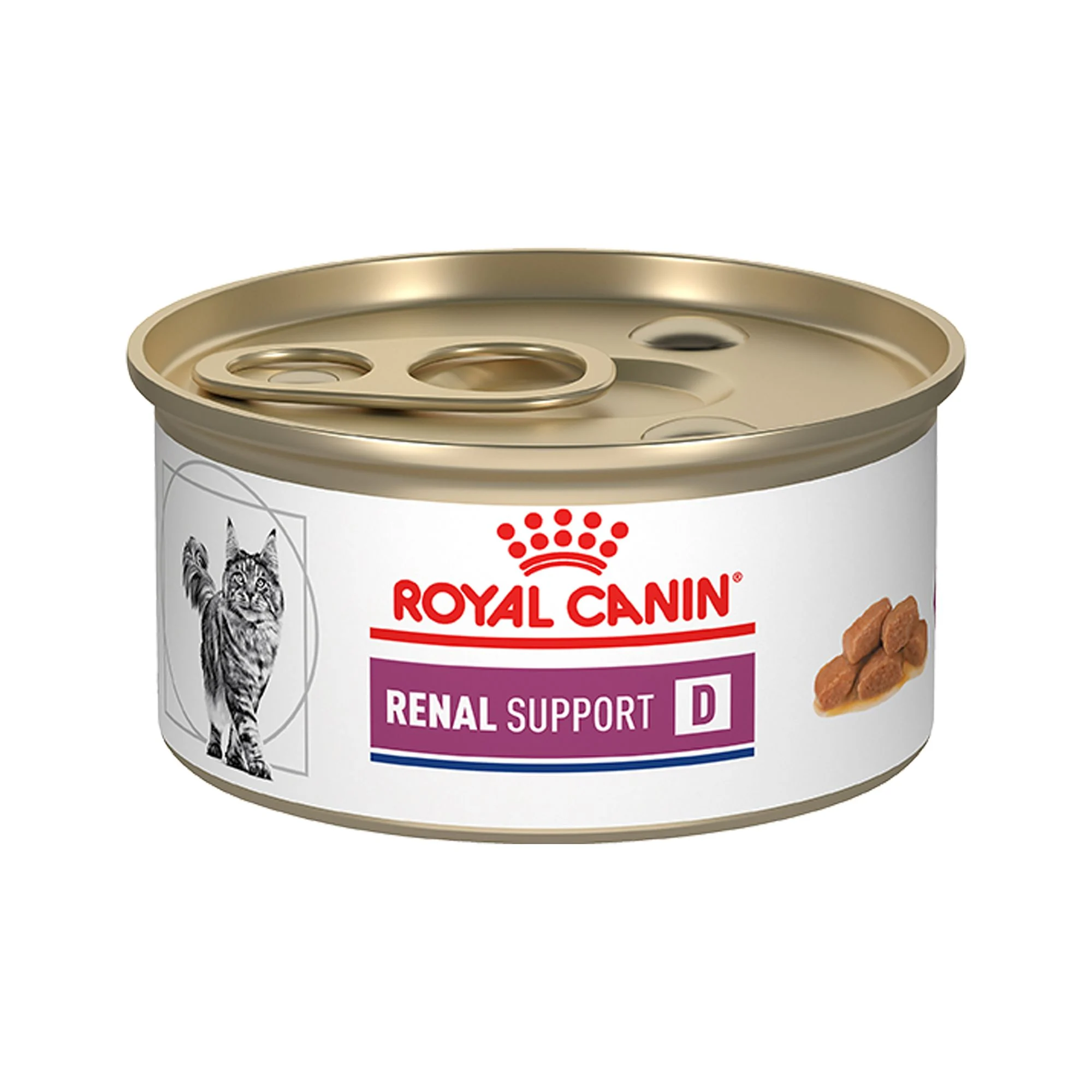 img_1761533701229_885_h-oJFI0tq.webp Royal Canin® Veterinary Diet Feline Renal Support D Adult Cat Wet Food in Gravy 3 oz can - Image 1