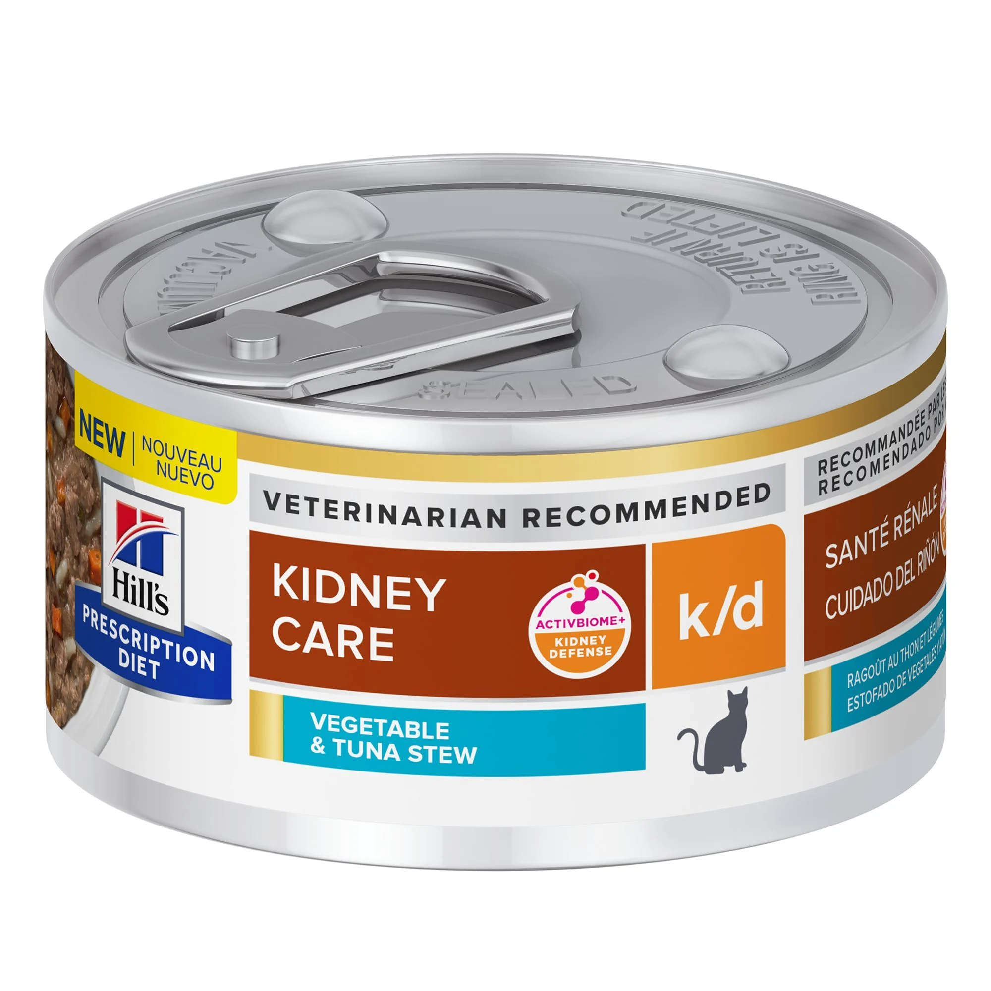 img_1761533841669_922_yl-jGoJWF.webp Hill's® Prescription Diet® k/d Kidney Care Cat Food - Tuna & Vegetable Stew - Image 1