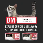 Purina® Pro Plan® Veterinary Diets Dietetic Management DM Cat Food - Image 6