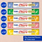 Inaba Churu Puree Lickable Cat Treat Variety Pack - Tuna & Chicken, 50 Count - Image 4