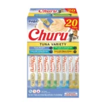 Inaba Churu Purees Variety Pack Lickable Cat Treats - Tuna, Grain Free