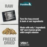 Purebites® Freeze Dried Cat Treat - Minnow 1.09 OZ - Image 3