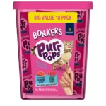 Bonkers Purr Pops Lickable Cat Treats - Variety Pack, Salmon & Tuna