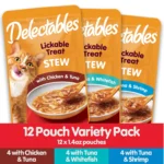 Hartz Delectables Lickable Treats™ Stew Cat Treats - Variety Pack, 12ct - Image 3
