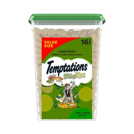 Temptations™ Mixups Cat Treats - Soft & Crunchy, Catnip Fever