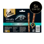 Sheba® Meaty Tender Sticks Adult Cat Treats - Soft & Savory, Tuna - Image 8