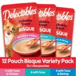 Hartz Delectables Lickable Treats™ Bisque Cat Treats - Variety Pack, 12ct - Image 3