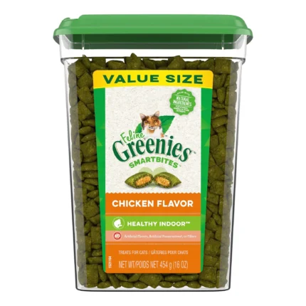 Greenies™ Feline Greenies SmartBites Indoor Care Adult Cat Treats - Natural, Chicken