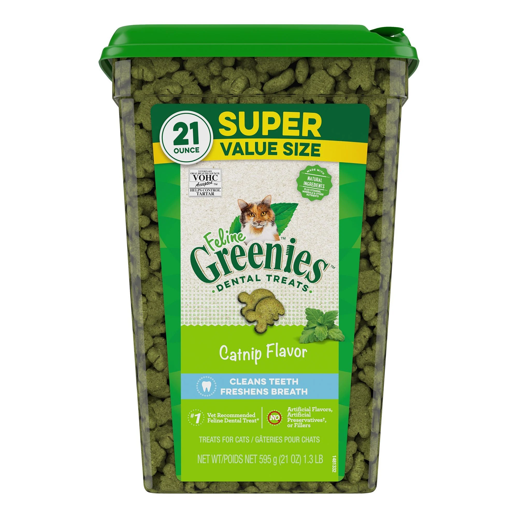 img_1761535369149_853_hB-X5dAHB.webp Greenies™ Feline Greenies Adult Cat Dental Treats - Natural - Image 1