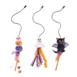 Thrills & Chills® 3-Count Teaser Set with Catnip Cat Toy - Image 3